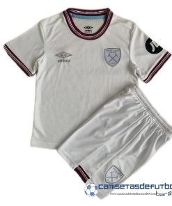 umbro Segunda Conjunto De Niños West Ham United  Equipación 2023 2024 Blanco
