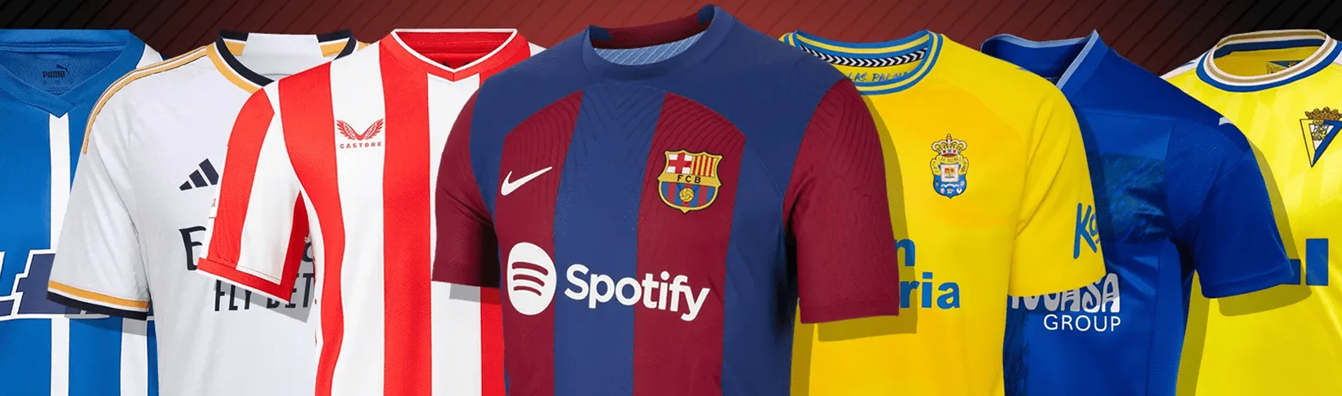 Camisetas de fútbol oficiales