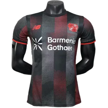 Bayer 04 Leverkusen Camiseta Edición Jugadores 2025 2026 Casa Negra - Camiseta Bayer 04 Leverkusen | Rey De Camisetas
