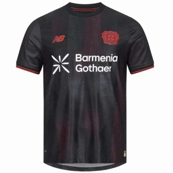 Bayer 04 Leverkusen Camiseta 2025 2026 Casa Negra - Camiseta Bayer 04 Leverkusen | Rey De Camisetas