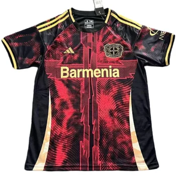 Bayer 04 Leverkusen Camiseta 2025 2026 Especial Roja - Camiseta Bayer 04 Leverkusen | Rey De Camisetas