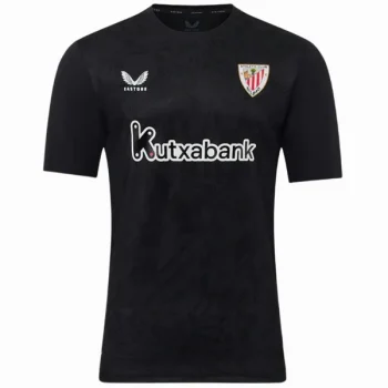 Athletic Bilbao Camiseta 2025 2026 Portero Negra - Camiseta La Liga Athletic Bilbao | Rey De Camisetas