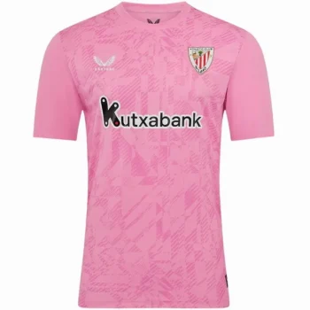 Athletic Bilbao Camiseta 2025 2026 Portero Rosa - Camiseta La Liga Athletic Bilbao | Rey De Camisetas